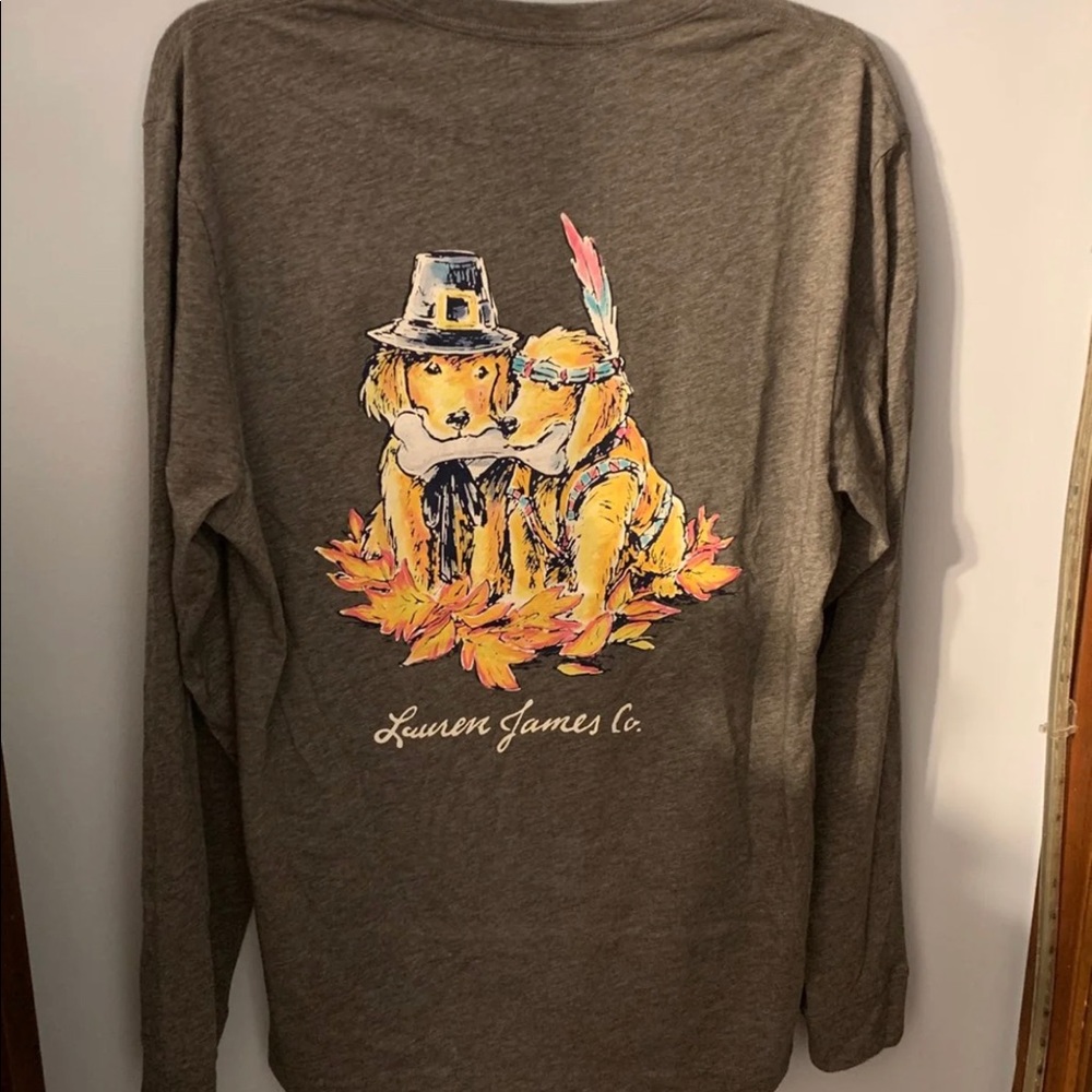Lauren James Thanksgiving tee-NWOT